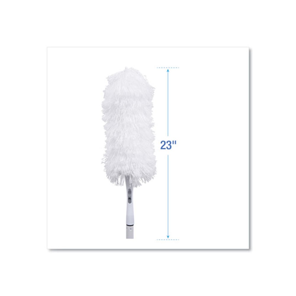 MicroFeather Washable Microfiber Duster, 23" Plastic Handle. Picture 2