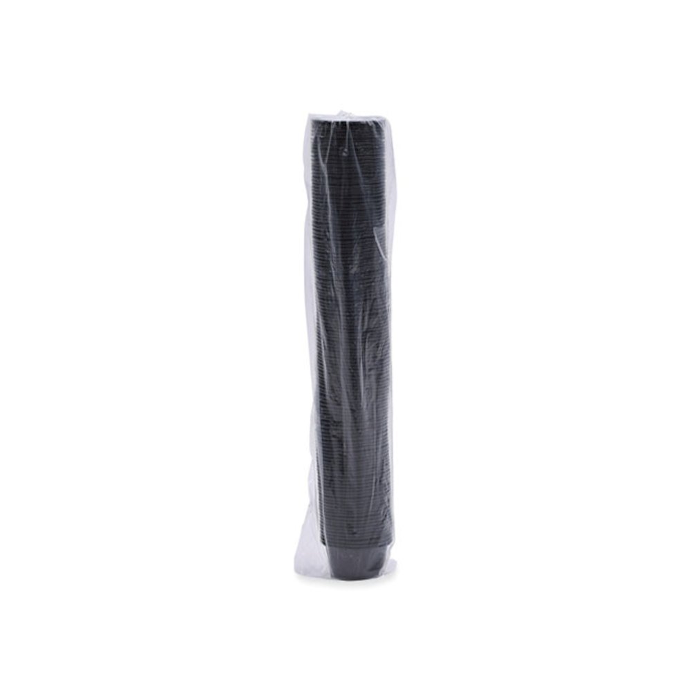 Souffle/Portion Cups, 2 oz, Plastic, Black, 125/Sleeve, 20 Sleeves/Carton. Picture 7