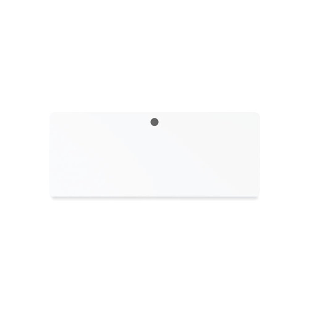 Alera Modern Teacher Series Pedestal Desk, Left-Side Pedestal: Box/Box/File, 60" x 24" x 28.75", White/Silver. Picture 2