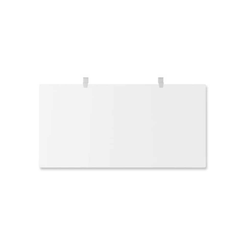 Alera Modern Teacher Series Pedestal Desk, Left-Side Pedestal: Box/Box/File, 60" x 24" x 28.75", White/Silver. Picture 4