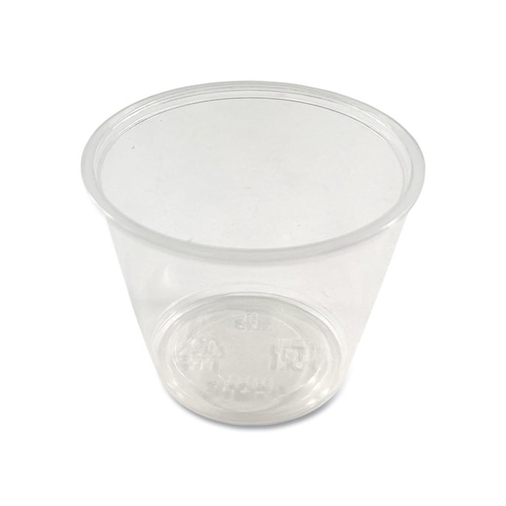Souffle/Portion Cups, 5.5 oz, Plastic, Translucent, 2,500/Carton. Picture 3