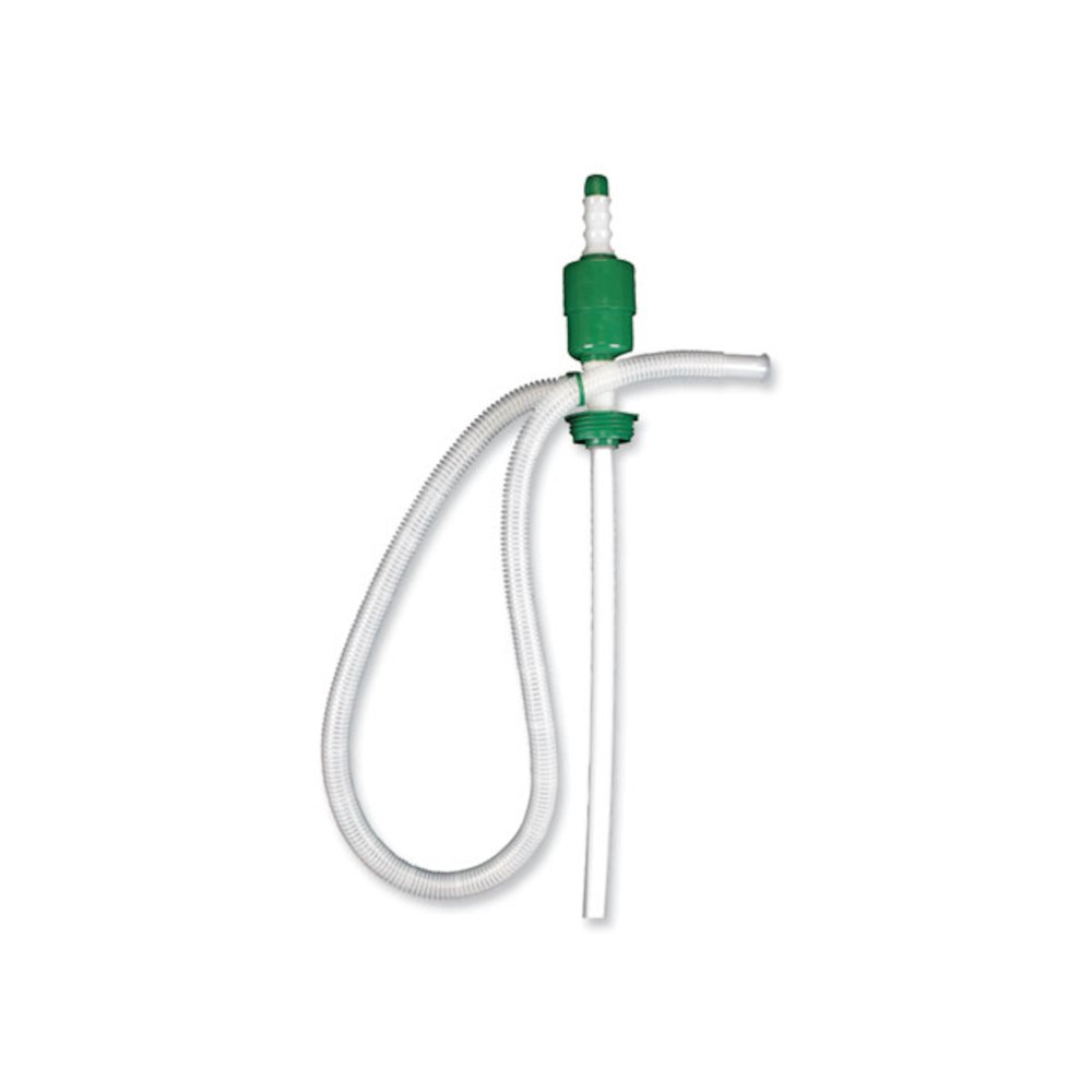 Drum Pump, 5 gpm, Plastic, 46" Tall, Clear. Picture 1
