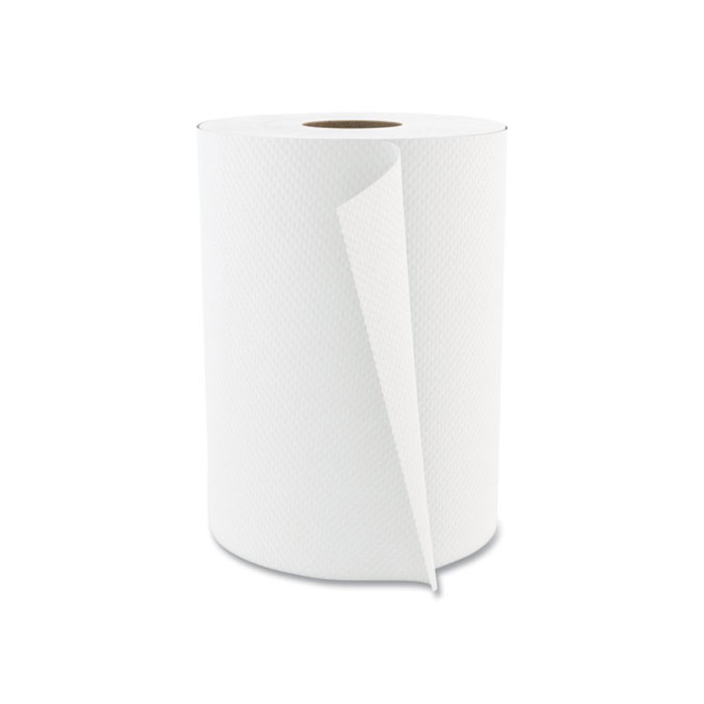 Select Roll Paper Towels, 1-Ply, 7.88" x 350ft, White, 12 Rolls/Carton. Picture 3