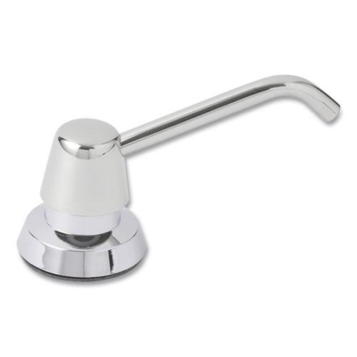 Contura Lavatory-Mounted Soap Dispenser, 34 oz, 3.31 x 4 x 17.63, Chrome/Stainless Steel. Picture 2