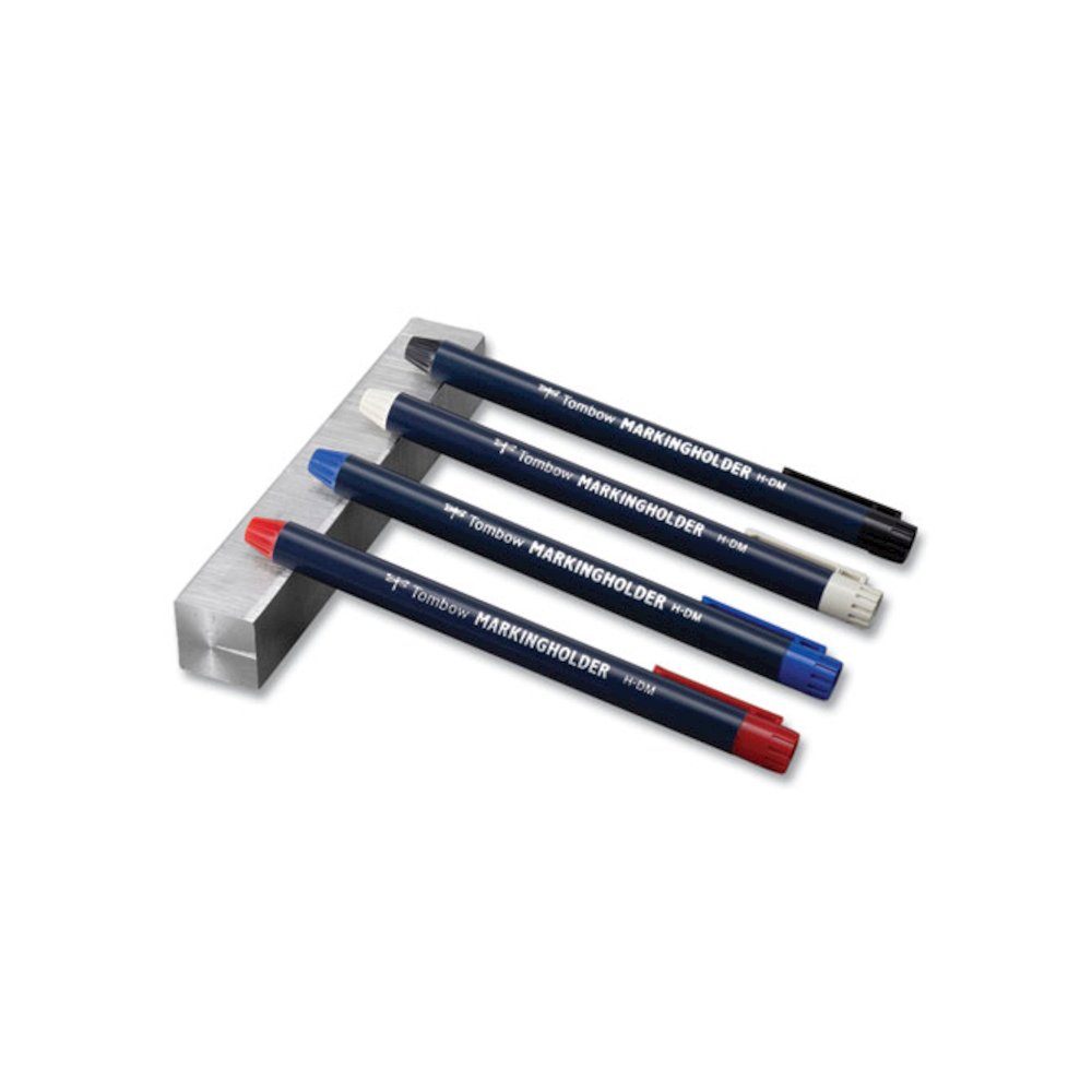 Wax-Based Marking Pencil, Twist-Advance, 4.4 mm, Yellow Marks, Navy Blue Barrel, 10/Box. Picture 3