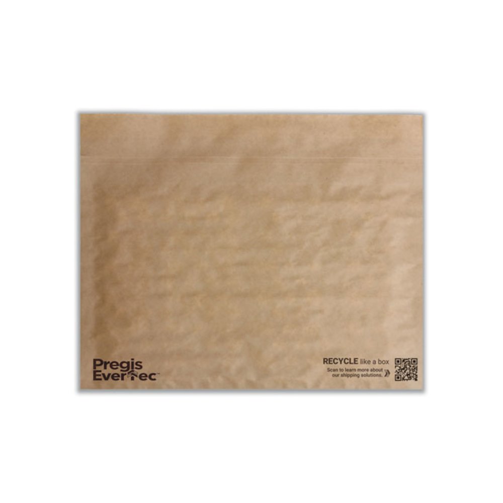 EverTec Curbside Recyclable Padded Mailer, #4, Kraft Paper, Self-Adhesive Closure, 14 x 9, Brown, 150/Carton. Picture 2