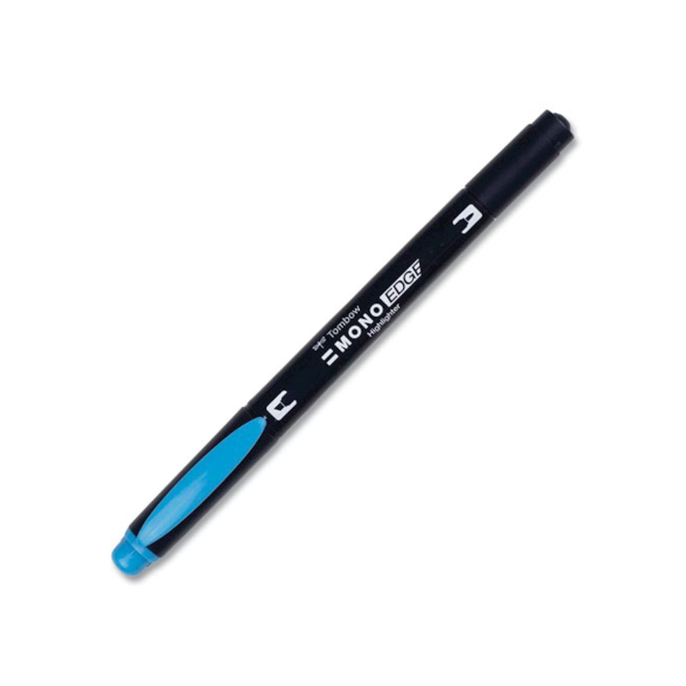 Highlighters, Skyblue Ink, Bullet/Chisel Tip, Skyblue Barrel, 10/Box. Picture 6
