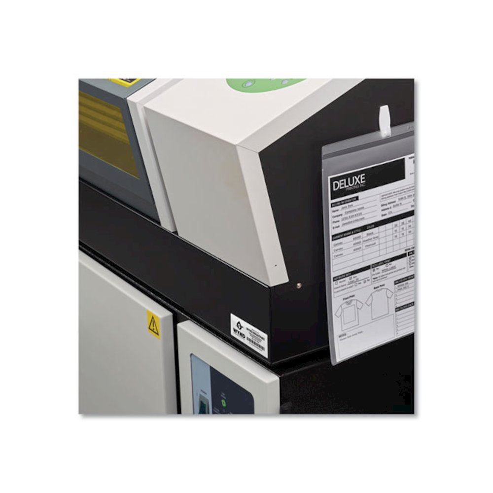 PermaTrack Destructible Asset Tag Labels, Laser Printers, 1.25 x 2.75, White, 14/Sheet, 8 Sheets/Pack. Picture 9