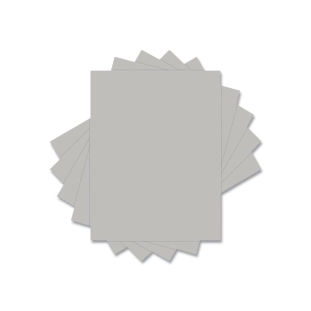 30% Recycled Colored Paper, 20 lb Bond Weight, 8.5 x 11, Gray, 500/Ream. Picture 2