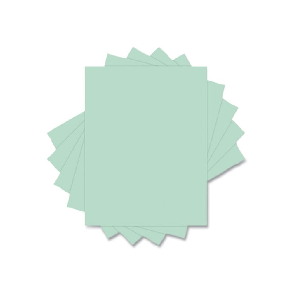 30% Recycled Colored Paper, 20 lb Bond Weight, 8.5 x 11, Green, 500/Ream. Picture 2