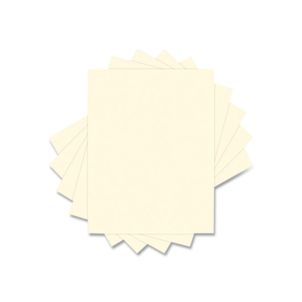 30% Recycled Colored Paper, 20 lb Bond Weight, 8.5 x 11, Ivory, 500/Ream. Picture 2