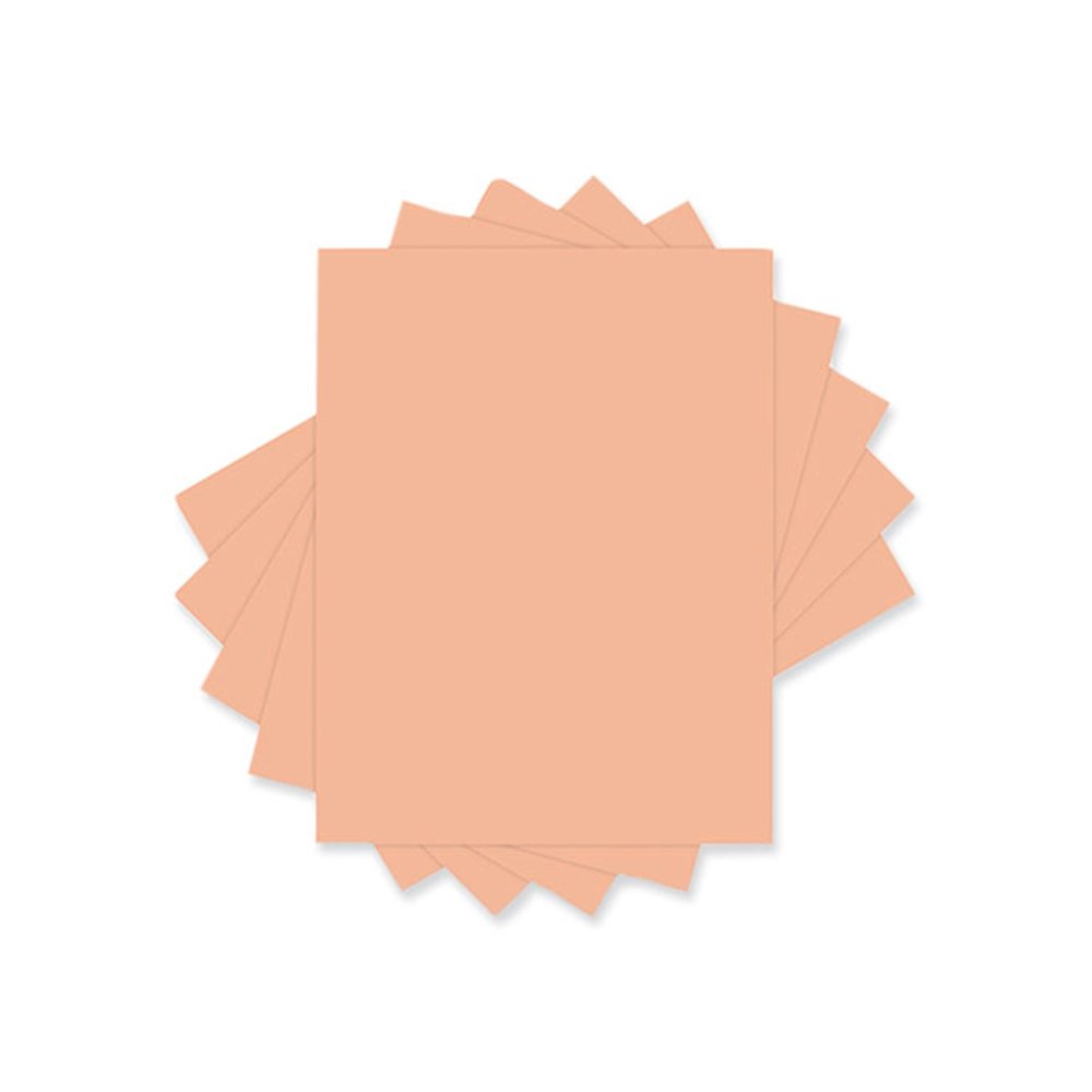 30% Recycled Colored Paper, 20 lb Bond Weight, 8.5 x 11, Salmon, 500/Ream. Picture 2
