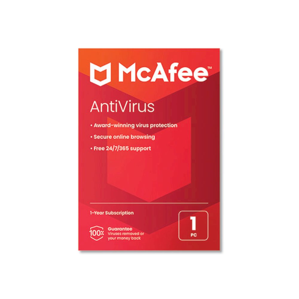 AntiVirus Software, For 1 User. Picture 1