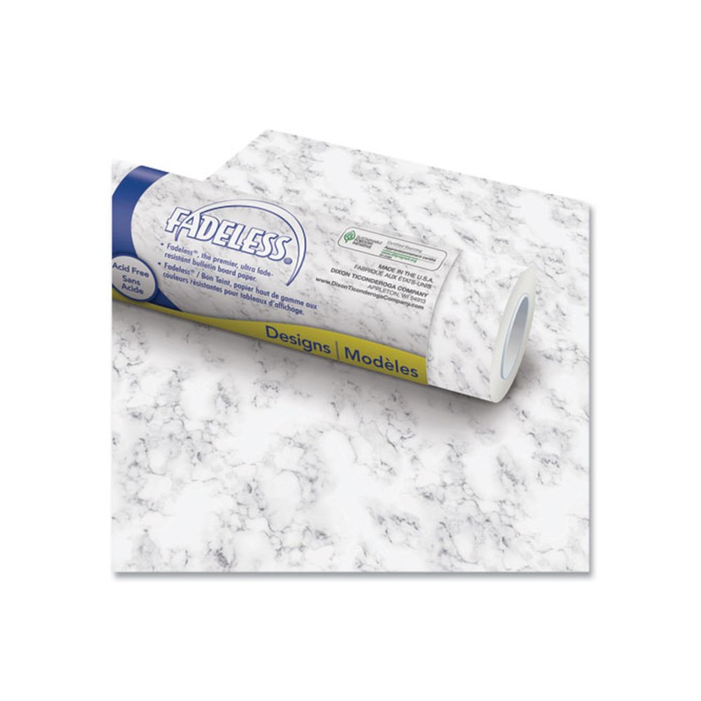 Fadeless Paper Roll, 50 lb Bond Weight, 48 x 50 ft, Marble. Picture 2