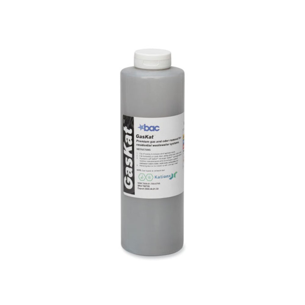 7930017000760, SKILCRAFT GasKat Odor and Toxic Gases Remover, Unscented, 24 oz Bottle, 12/Box. Picture 1