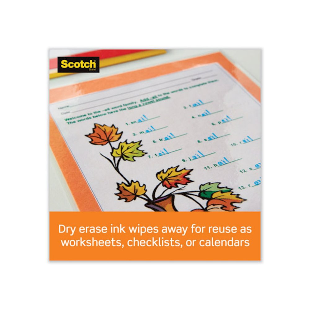 Laminating Pouches, 3 mil, 8.9 x 11.4, Clear, 20/Pack. Picture 2
