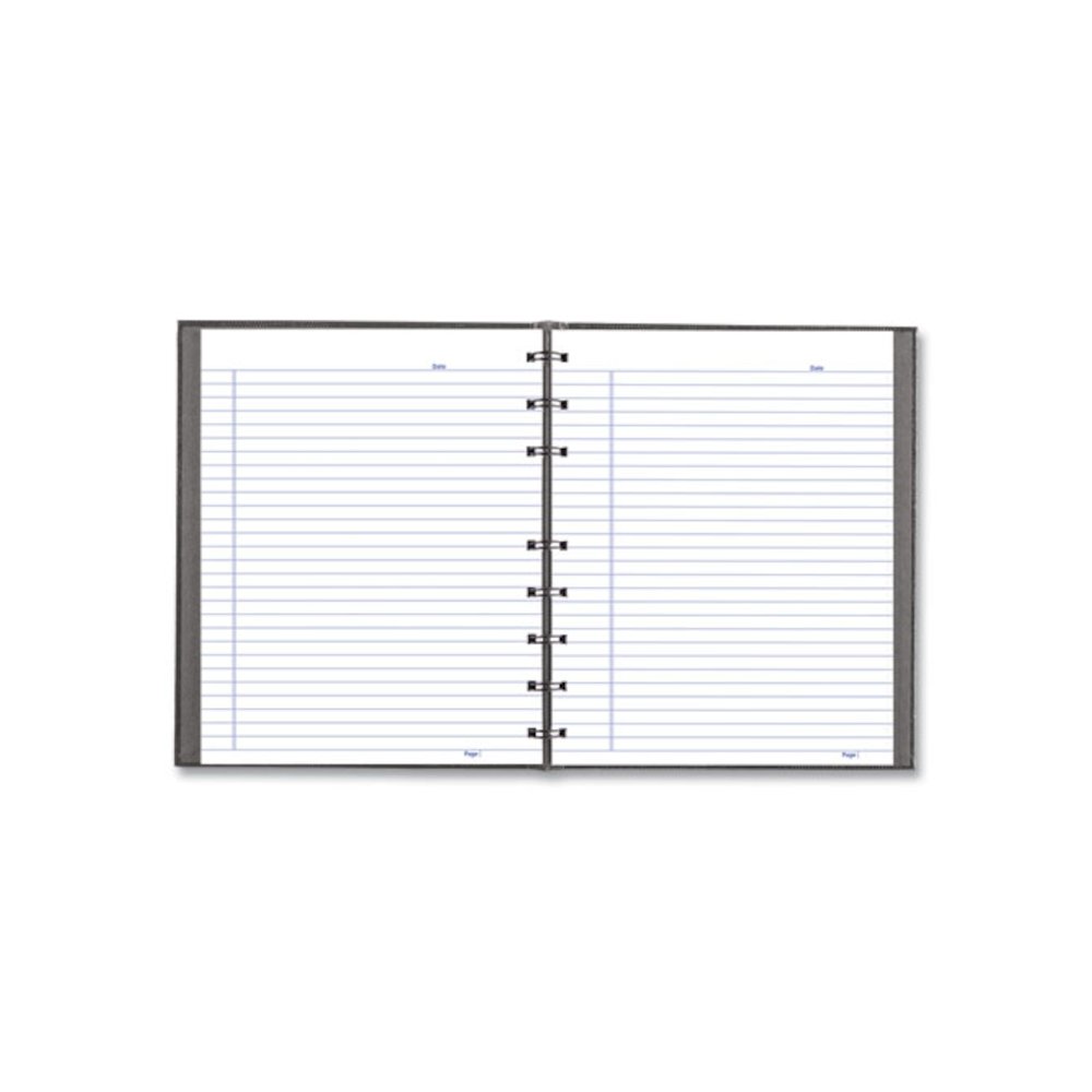 NotePro Notebook, 1-Subject, Medium/College Rule, Cool Gray Cover, (75) 9.25 x 7.25 Sheets. Picture 2