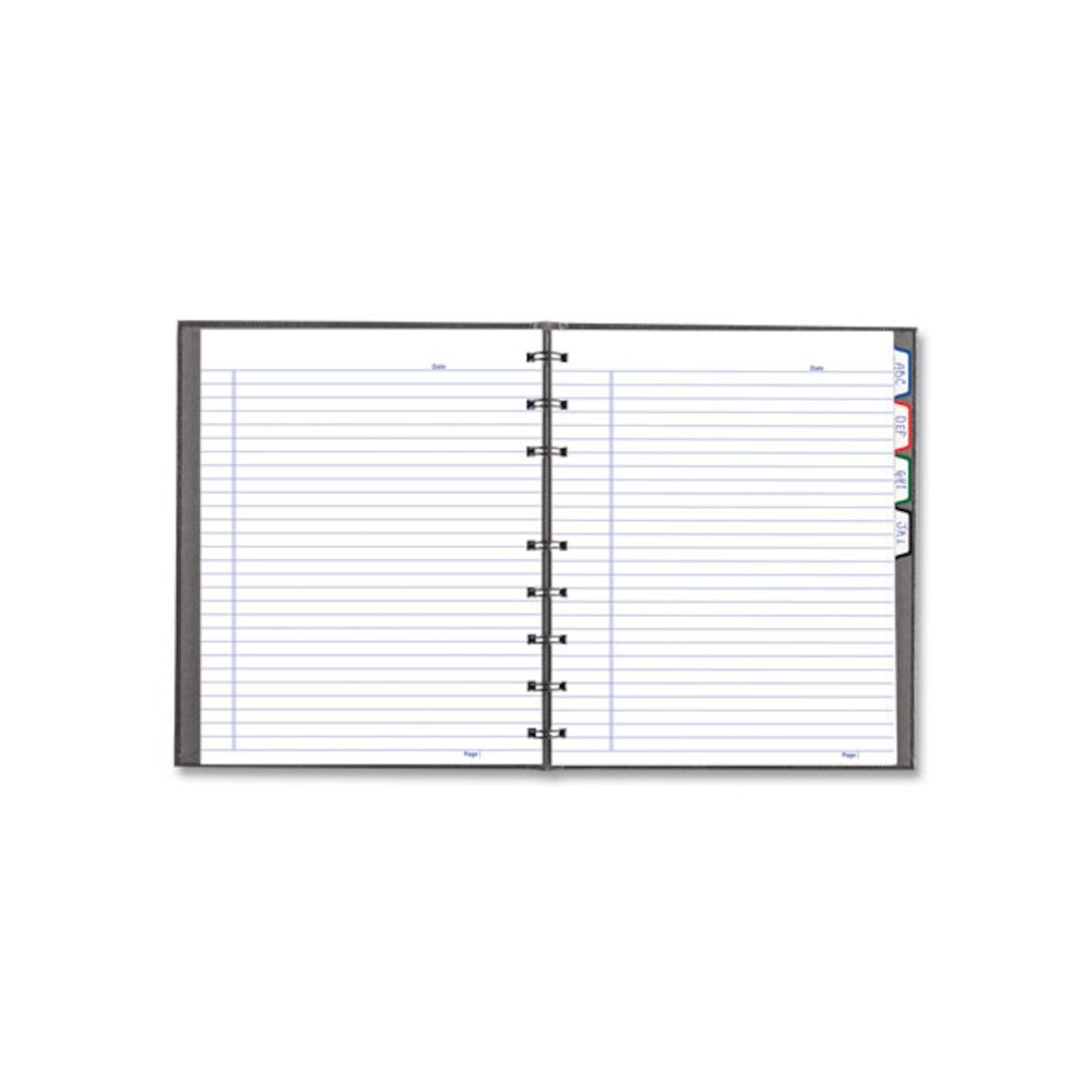 NotePro Notebook, 1-Subject, Medium/College Rule, Cool Gray Cover, (75) 9.25 x 7.25 Sheets. Picture 6