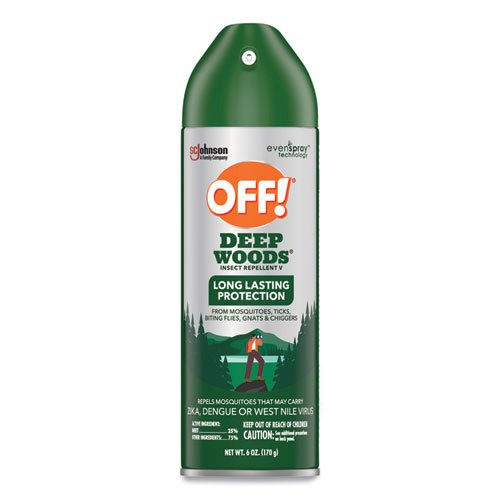 Deep Woods Insect Repellent, 6 oz Aerosol Spray, 12/Carton. Picture 1