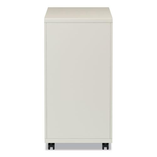 File Pedestal with Full-Length Pull, Left or Right, 3-Drawers: Box/Box/File, Legal/Letter, Putty, 14.96" x 19.29" x 27.75". Picture 9