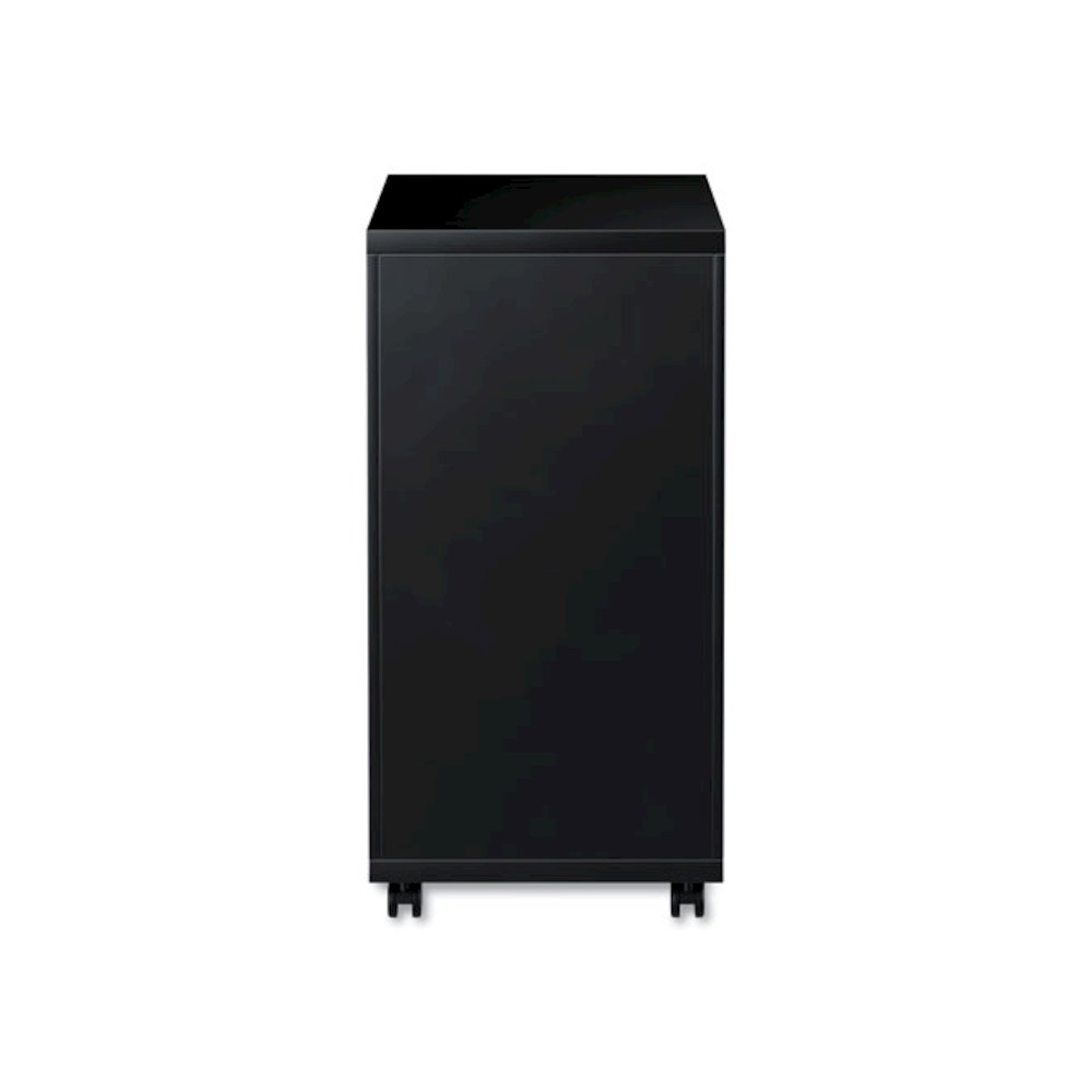 File Pedestal with Full-Length Pull, Left or Right, 2 Legal/Letter-Size File Drawers, Black, 14.96" x 19.29" x 27.75". Picture 9