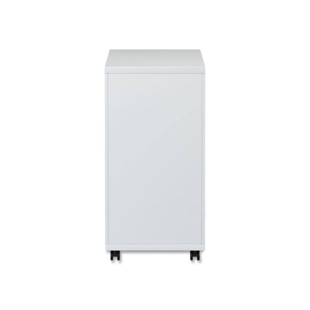 File Pedestal with Full-Length Pull, Left or Right, 2 Legal/Letter-Size File Drawers, Light Gray, 14.96" x 19.29" x 27.75". Picture 9