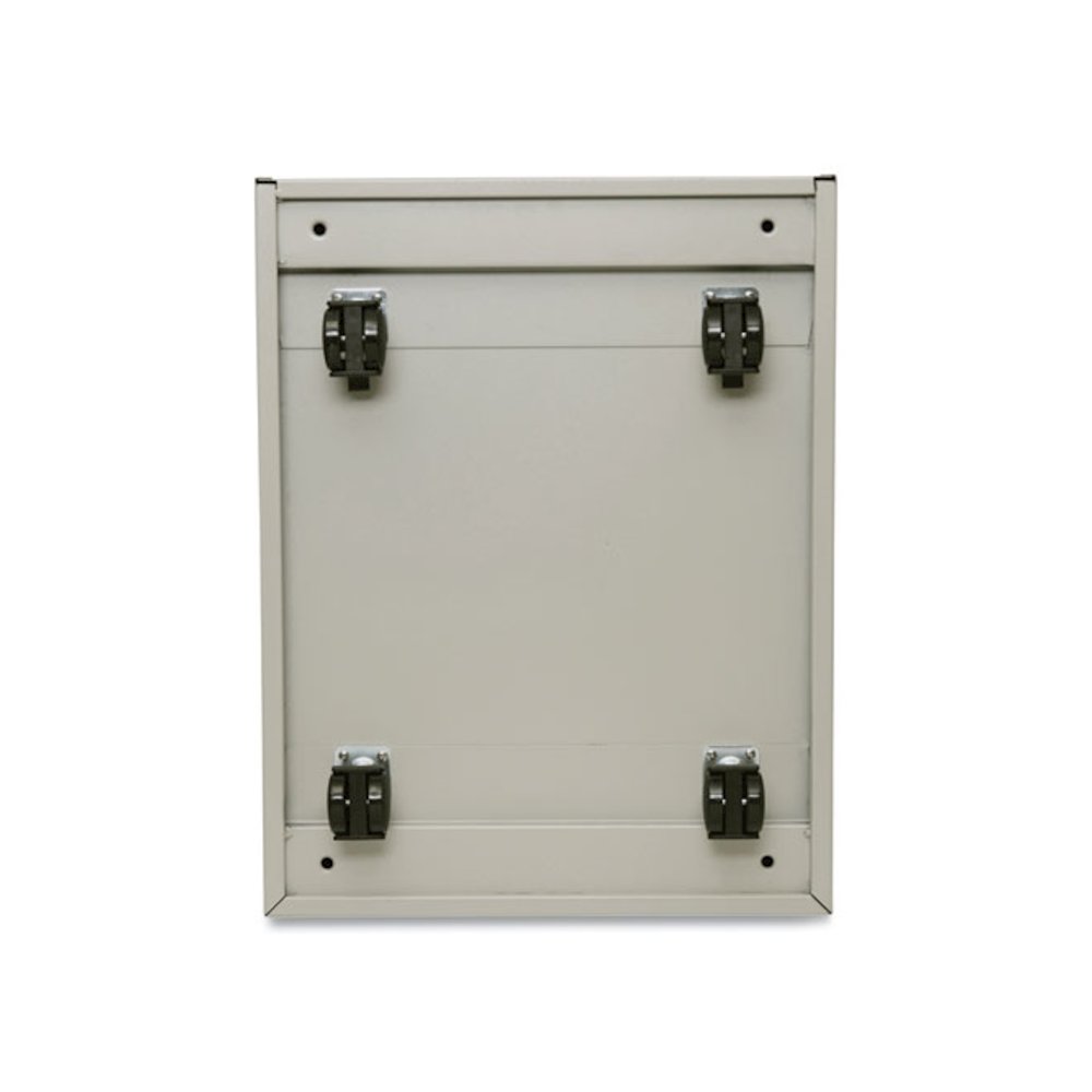 File Pedestal with Full-Length Pull, Left or Right, 2 Legal/Letter-Size File Drawers, Putty, 14.96" x 19.29" x 27.75". Picture 8