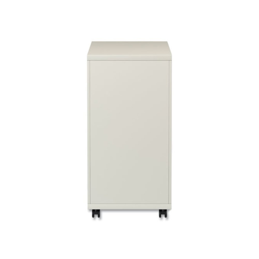 File Pedestal with Full-Length Pull, Left or Right, 2 Legal/Letter-Size File Drawers, Putty, 14.96" x 19.29" x 27.75". Picture 9