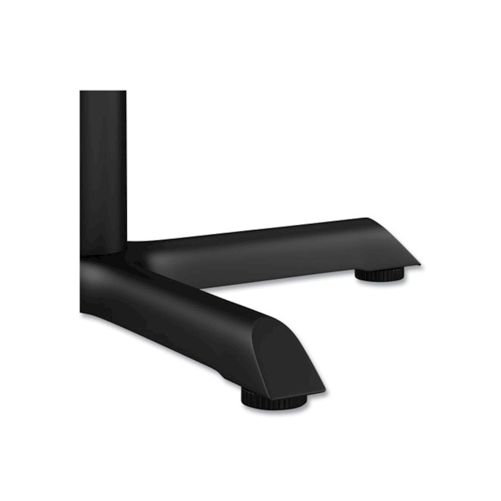 Alera Hospitality Series Single-Column Bases, 27.5" Diameter x 40.38"h, 300 lb Cap, Steel, Black. Picture 5
