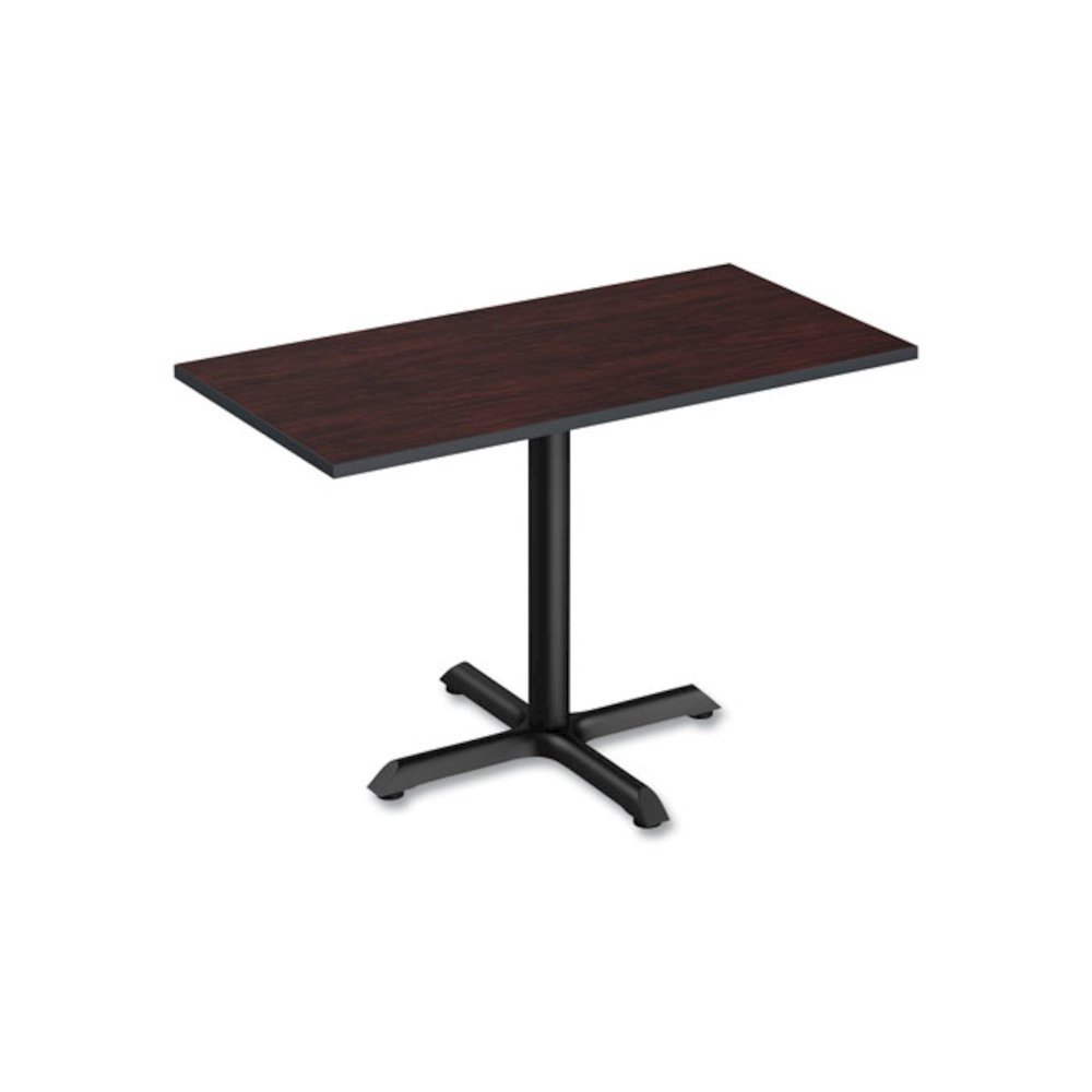 Alera Hospitality Series Single-Column Bases, 27.5" Diameter x 40.38"h, 300 lb Cap, Steel, Black. Picture 7