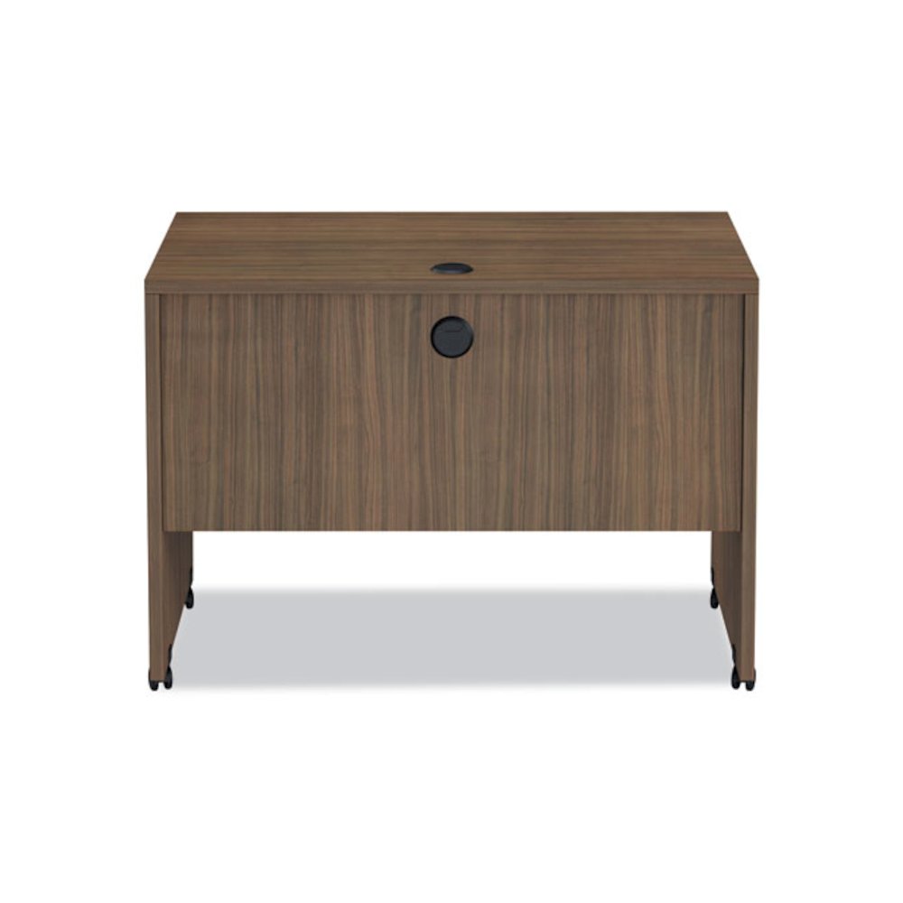 Alera Valencia Series Mobile Workstation Desk, 41.38" x 23.63" x 30", Modern Walnut. Picture 6