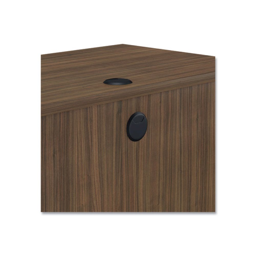 Alera Valencia Series Mobile Workstation Desk, 41.38" x 23.63" x 30", Modern Walnut. Picture 7