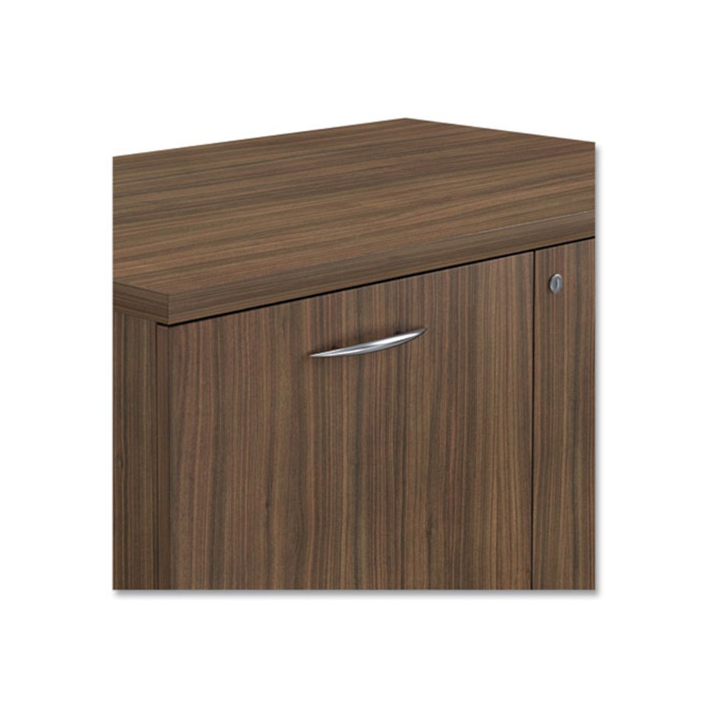 Alera Valencia Series Storage Cabinet, 34.3w x 22.78d x 29.5h, Modern Walnut. Picture 7
