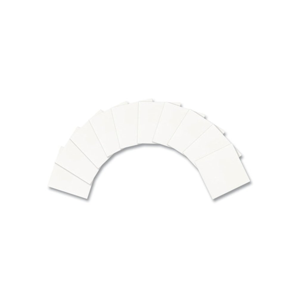 Transparent Notes, 2.88" x 2.88", Clear, 36 Sheets/Pad, 10 Pads/Pack. Picture 3