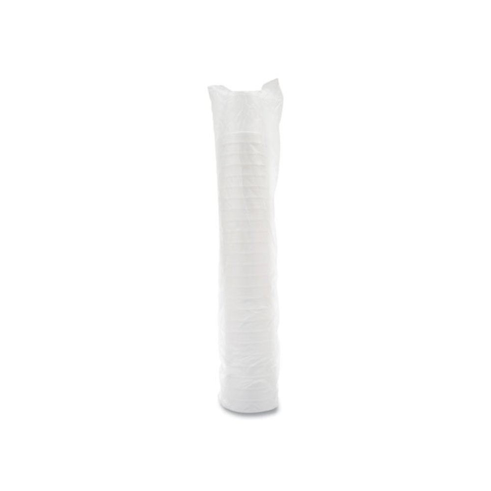 Foam Containers, 32 oz, White, 25/Bag, 20 Bags/Carton. Picture 3