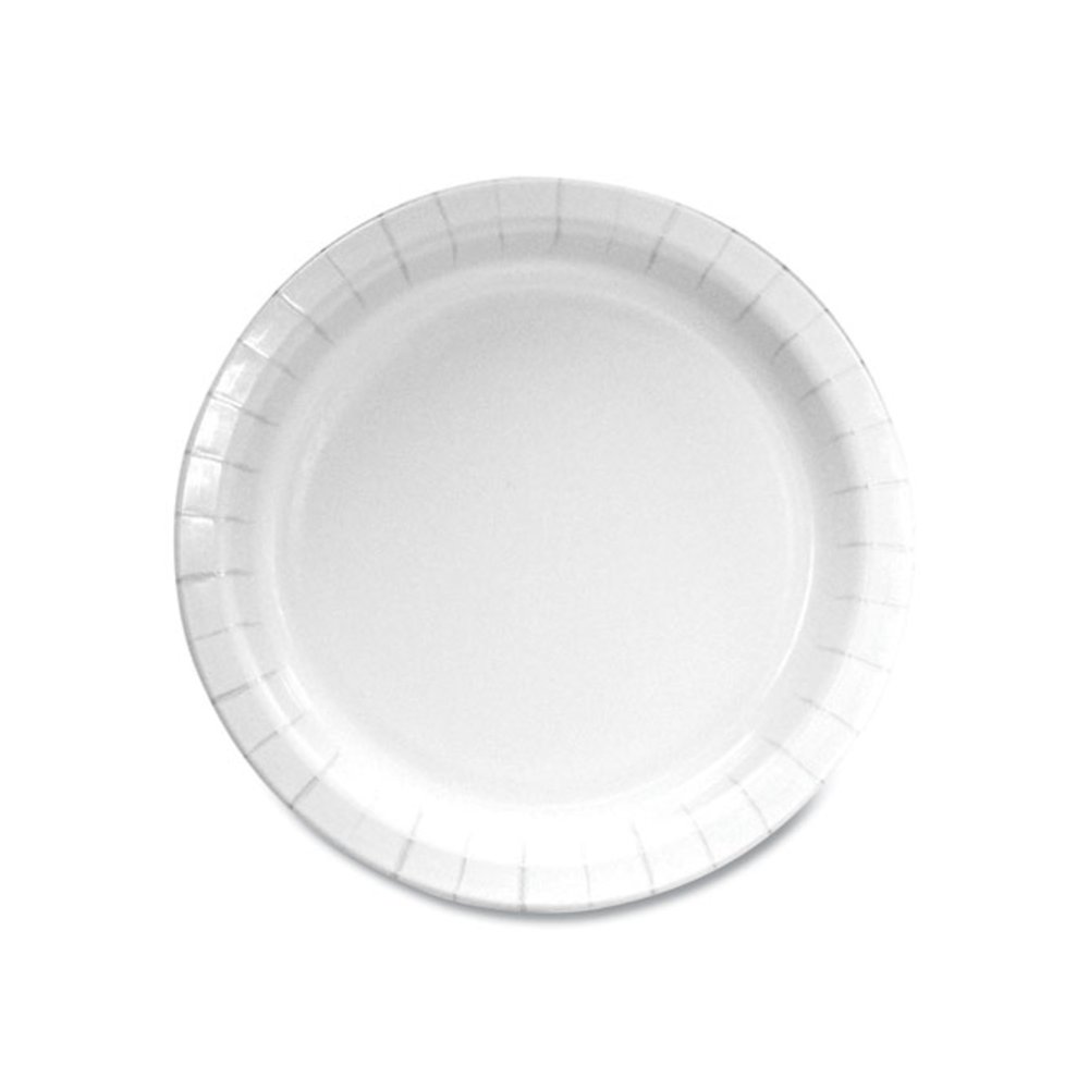 Paper Dinnerware, Plate, 6" dia, White, 1,000/Carton. Picture 3