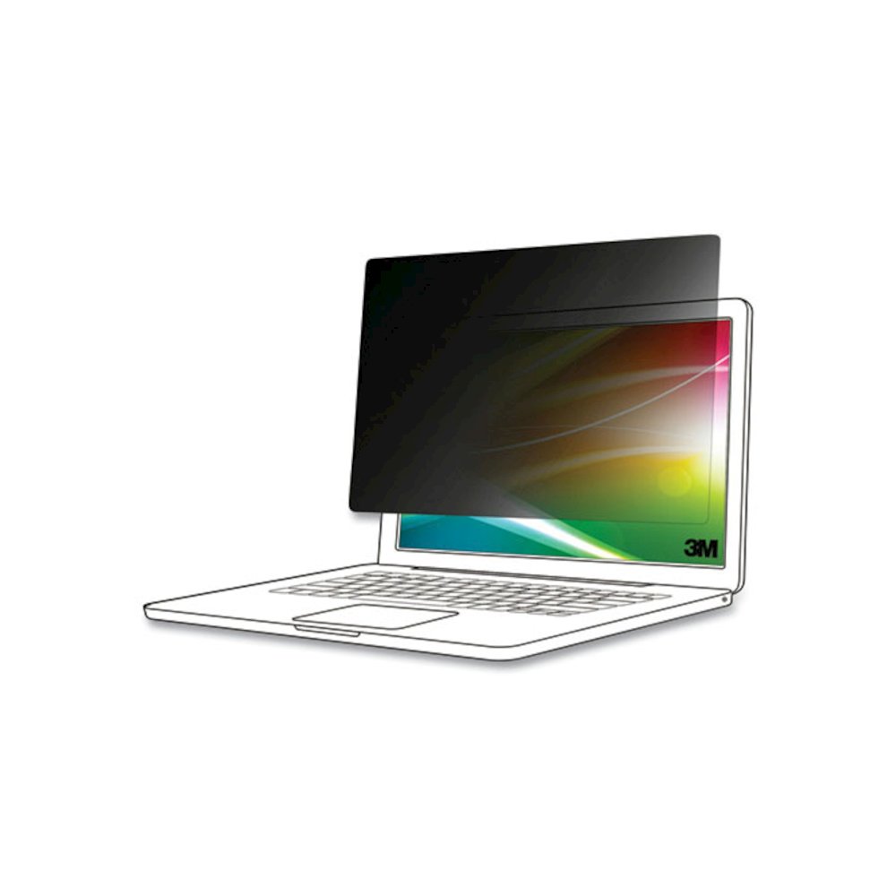 Bright Screen Privacy Filter for 13.3" Full Screen Widescreen, Fits Laptop/2-in-1, 16:9 Aspect Ratio. Picture 1