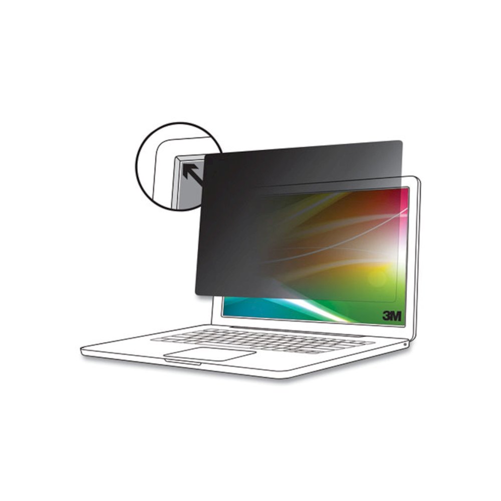 Bright Screen Privacy Filter for 13.3" Full Screen Widescreen, Fits Laptop/2-in-1, 16:9 Aspect Ratio. Picture 6
