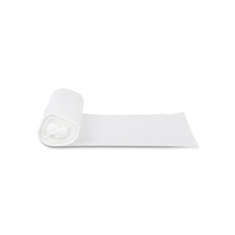 High-Density Commercial Can Liners, 30 gal, 10 mic, 30" x 37", Clear, Interleaved Roll, 25 Bags/Roll, 20 Rolls/Carton. Picture 5