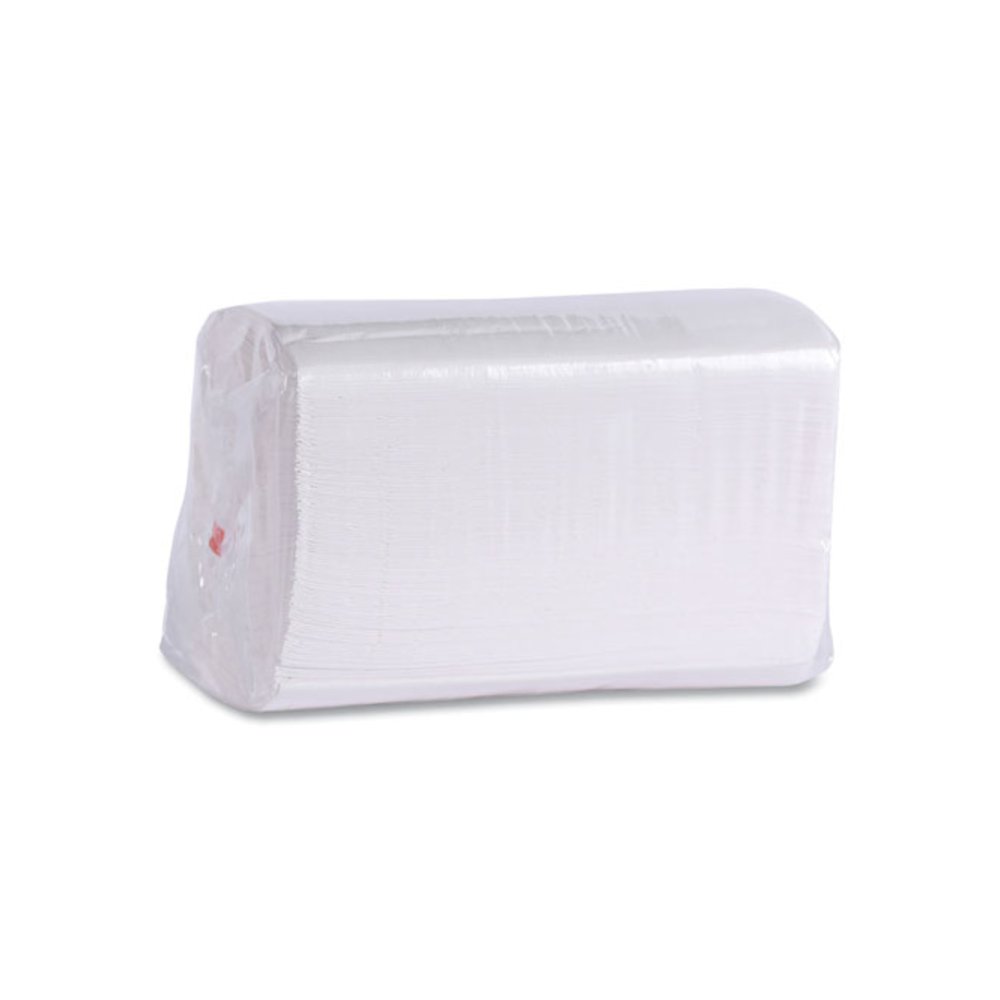 1/8-Fold Dinner Napkins, 2-Ply, 15 x 17, White, 150/Pack, 20 Packs/Carton. Picture 7