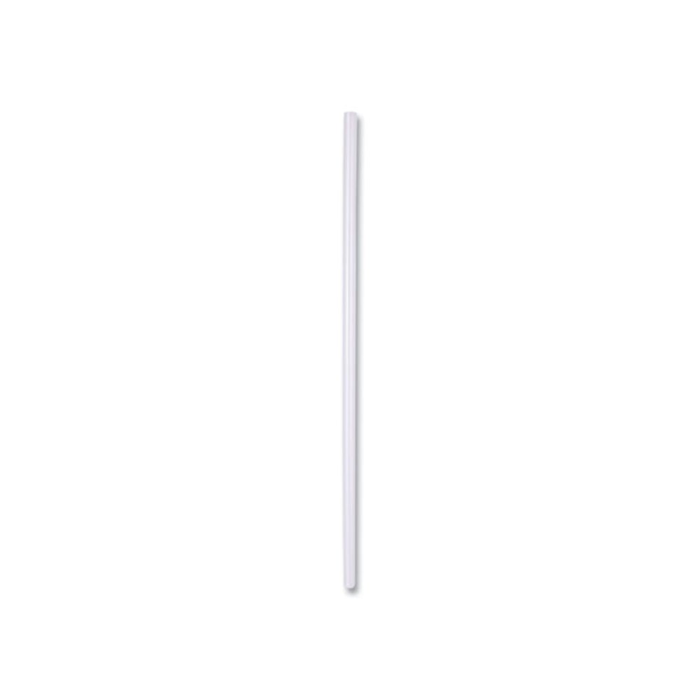 Wrapped Jumbo Straws, 7.75", Polypropylene, Clear, 500/Pack, 24 Packs/Carton. Picture 2