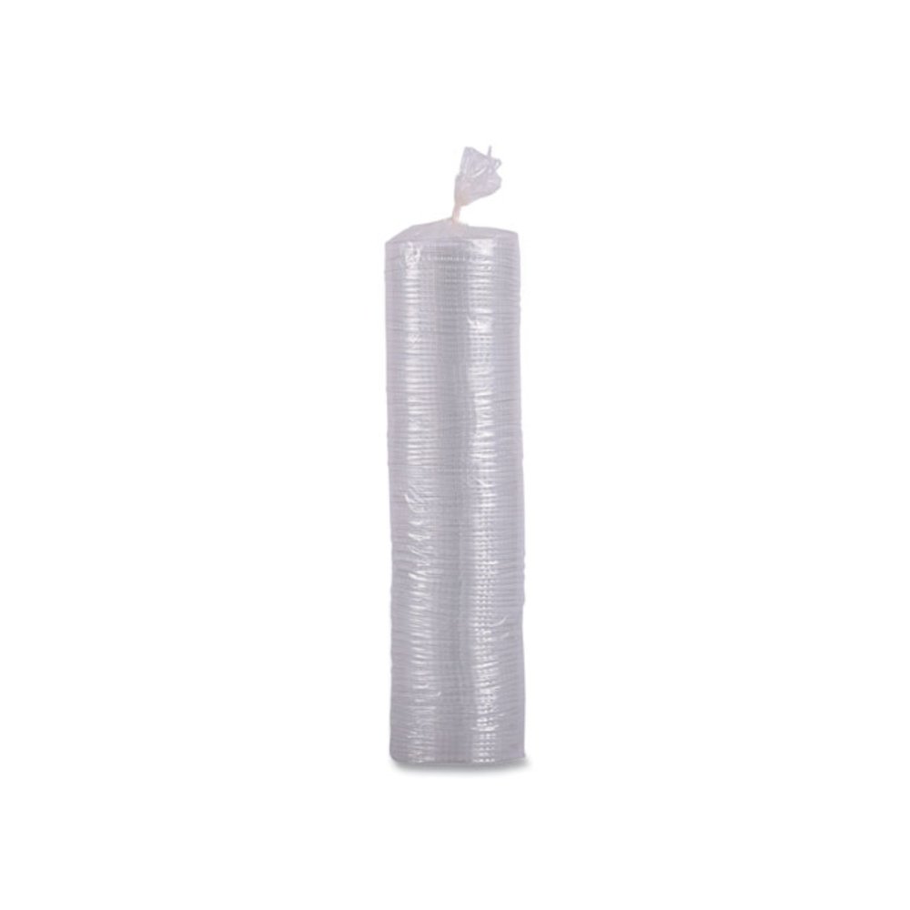 PET Cold Cup Lids, Fits 14 oz to 24 oz Cold Cups, Plastic, Clear, 100/Sleeve, 10 Sleeves/Carton. Picture 6