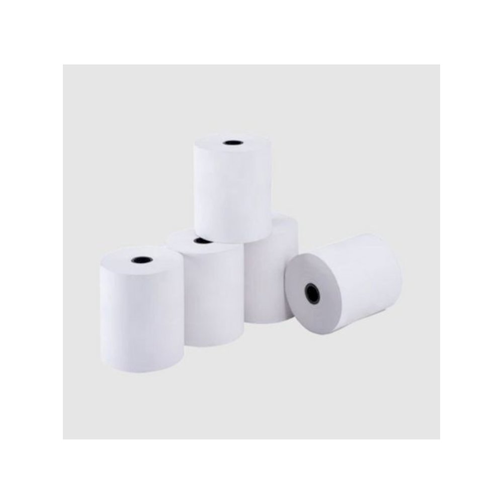 Thermal Paper Rolls, 3.13" x 220 ft, White, 50 Rolls/Carton. Picture 2