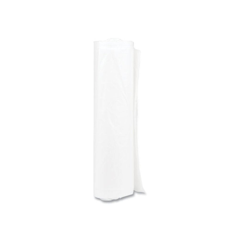 High-Density Commercial Can Liners, 33 gal, 11 mic, 33" x 40", Clear, Interleaved Roll, 25 Bags/Roll, 20 Rolls/Carton. Picture 4