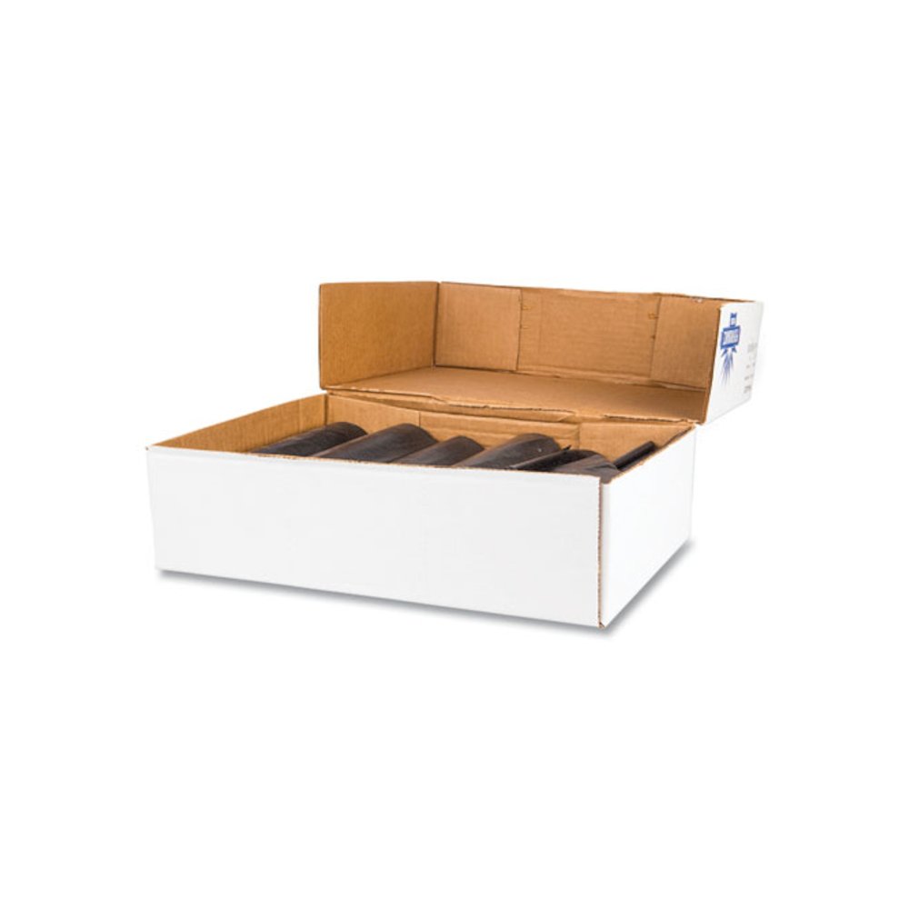 High-Density Commercial Can Liner Value Pack, 45 gal, 19 mic, 40" x 46", Black, Interleaved Roll, 25 Bags/Roll, 6 Rolls/CT. Picture 2