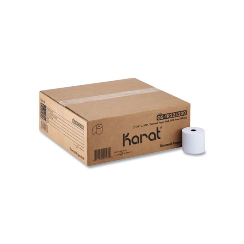 Thermal Paper Rolls, 2.25" x 200 ft, White, 50/Carton. Picture 3