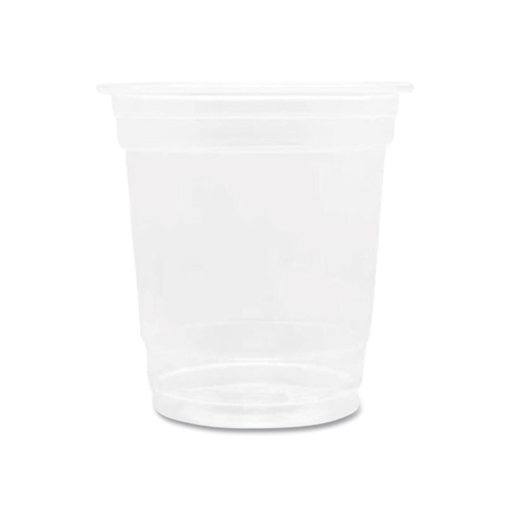 PET Plastic Cups, 8 oz, Clear, 1,000/Carton. Picture 1