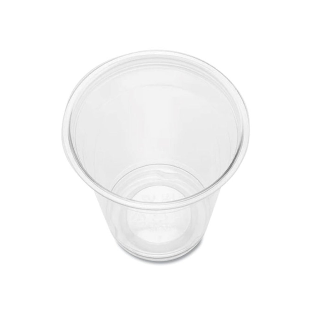 PET Plastic Cups, 92 mm Rim Diameter, 12 oz, Clear, 1,000/Carton. Picture 2