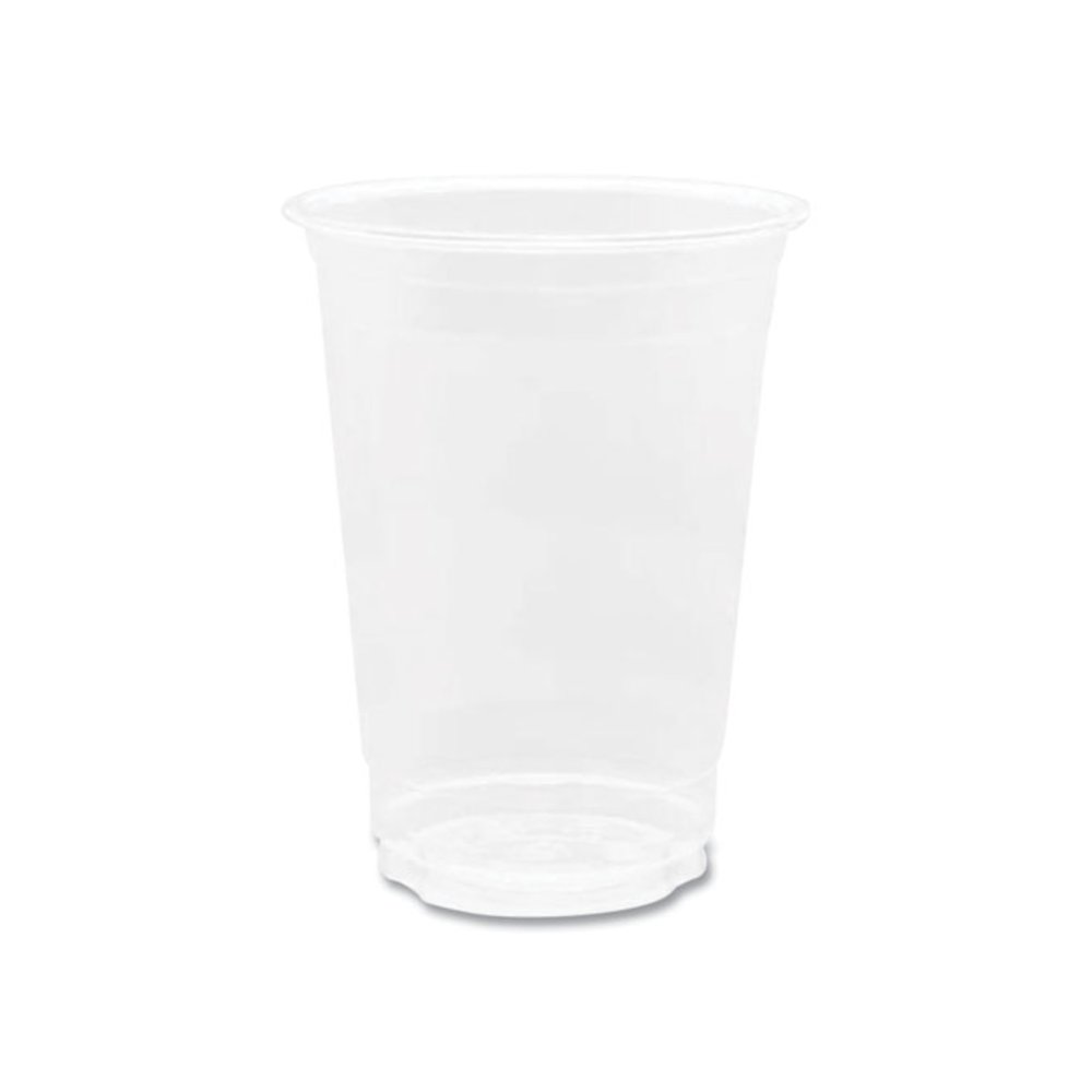 PET Plastic Cups, 10 oz, Clear, 1,000/Carton. Picture 1