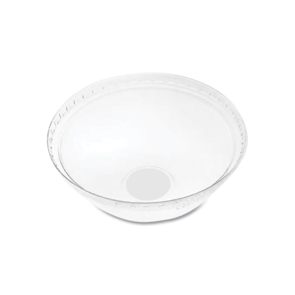 PET Lids, Dome Lid, Fits 32 oz Cold Cups, Plastic, Clear, 500/Carton. Picture 2